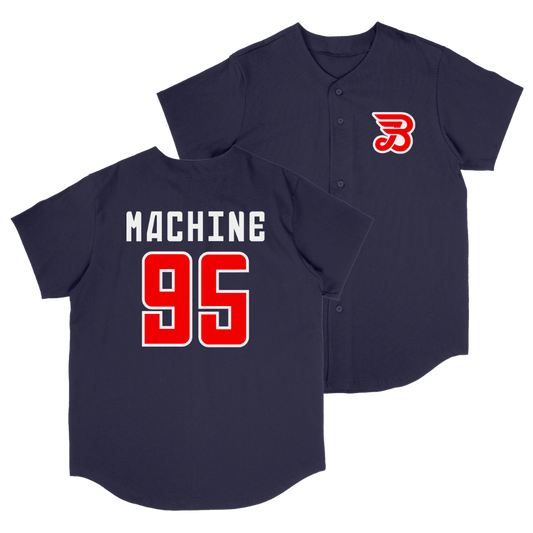 "The Machine" Navy Jersey