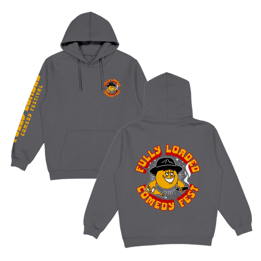 Official Fully Loaded Festival 2024 Grey Hoodie