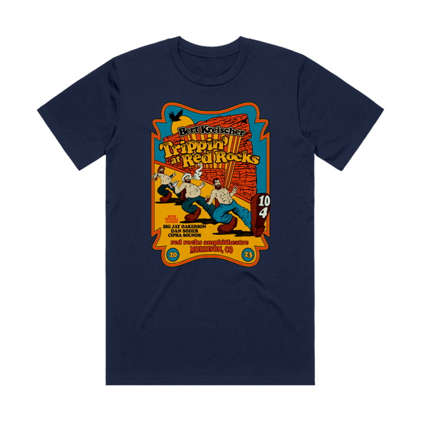 Trippin' At Red Rocks Tee – Bert Kreischer Official Online Store