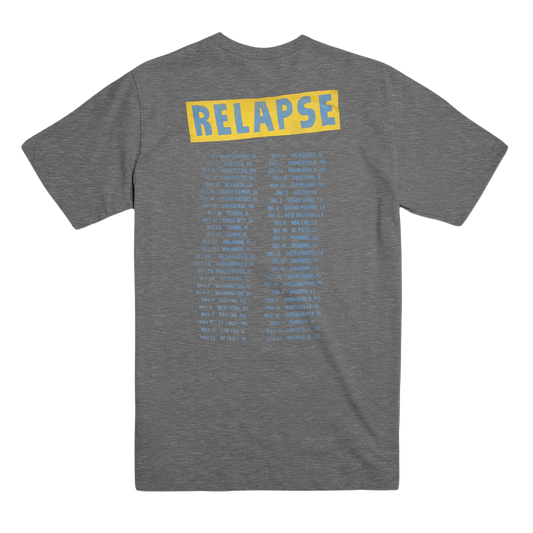 Berty Boy Relapse Grey 2022 Winter/Spring Tour T-Shirt
